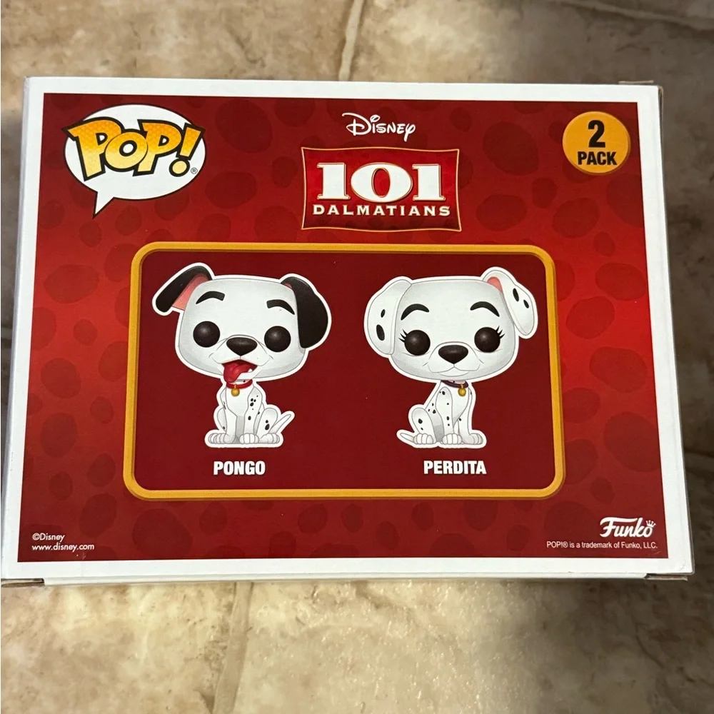 Funko Disney 100 Dalmatians Pongo and Perdita Set - Picture 2 of 6